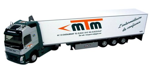 Amazon | エリゴール 1/43 ボルボ FH 4 グローブトロッター 冷蔵セミ